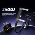 Multifunktionell 2-i-1 USB-C Laddare