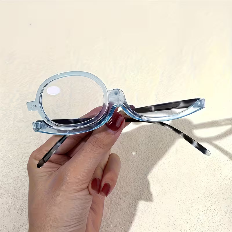 Makeup Glasses med roterande lins